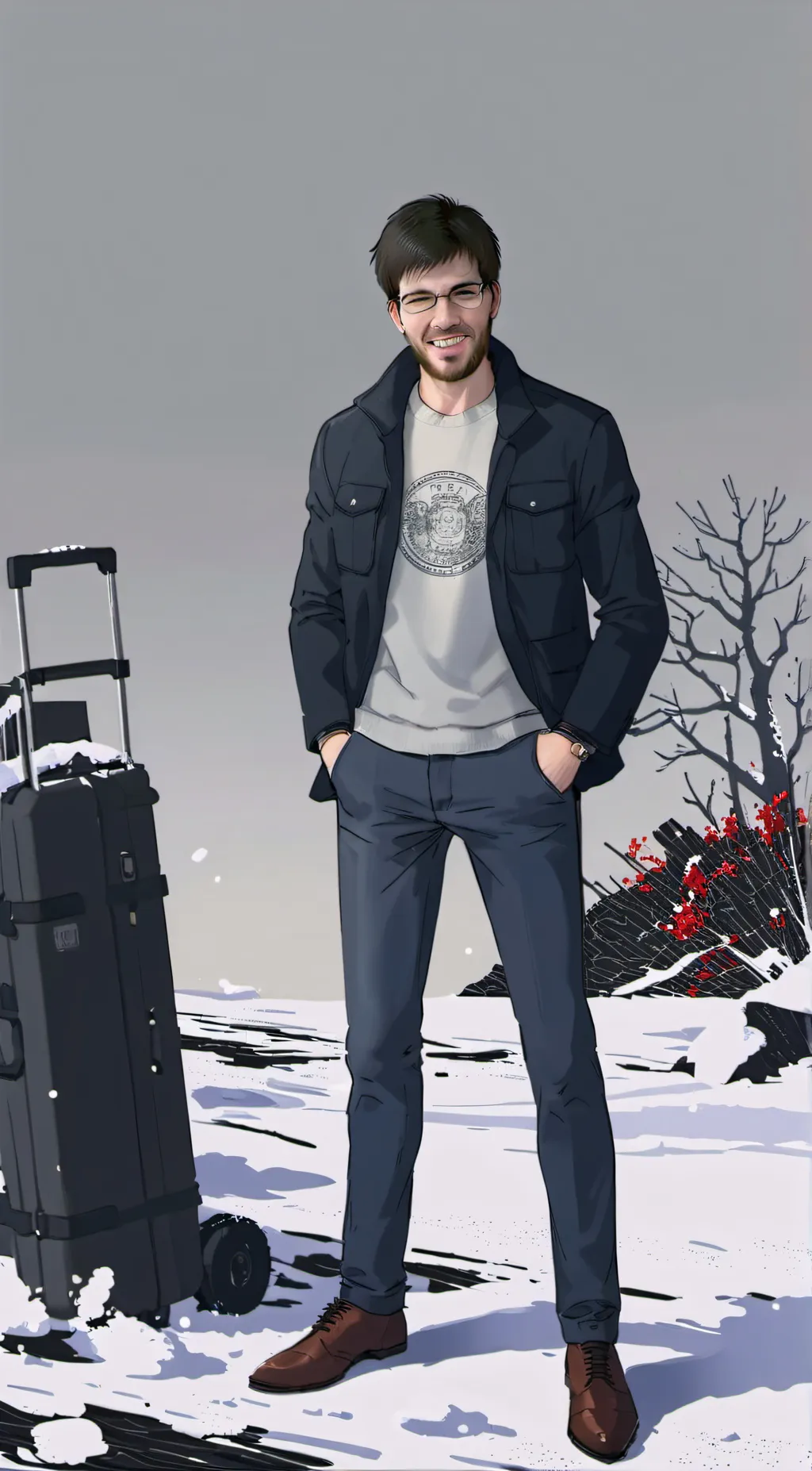 ai character: Tim background