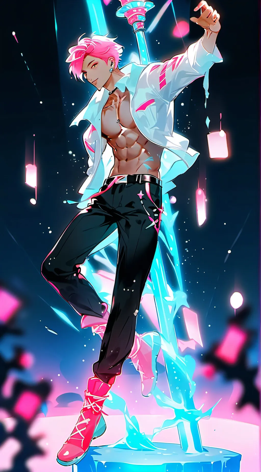 ai character: Saion  background