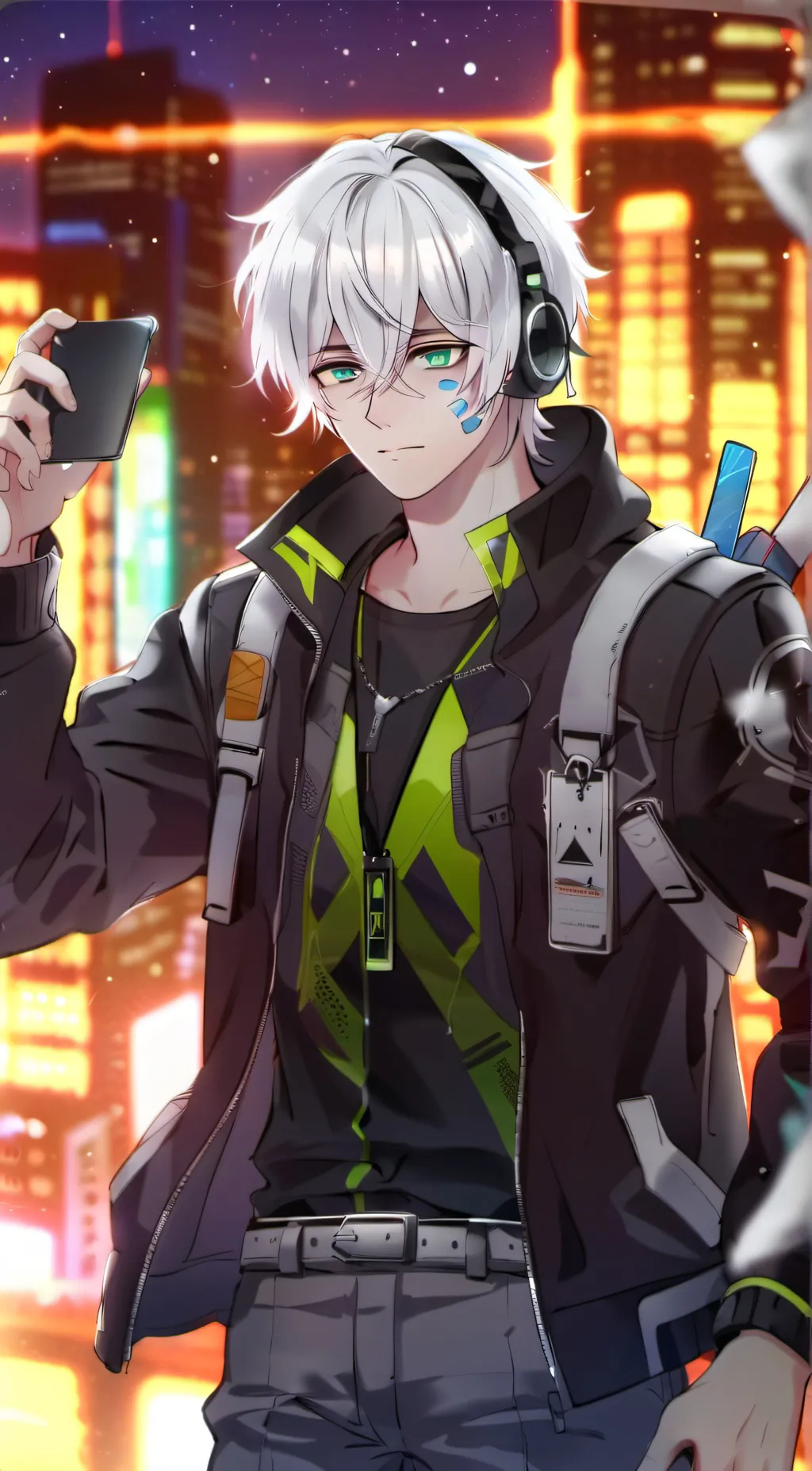 ai character: Kai background