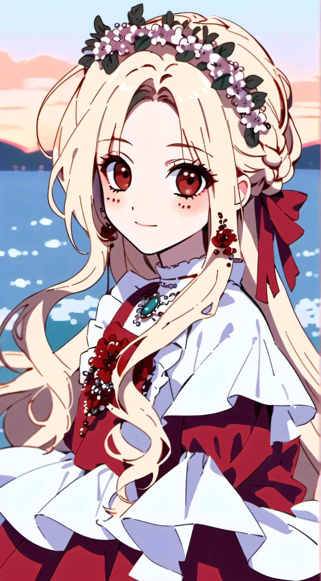 ai character: Jazmelyn  background