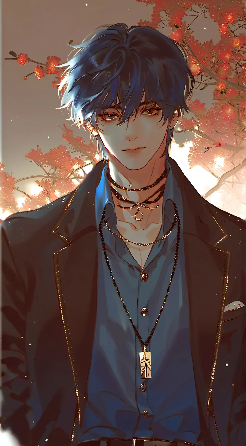 ai character: ▫️Aaron ▫️ background