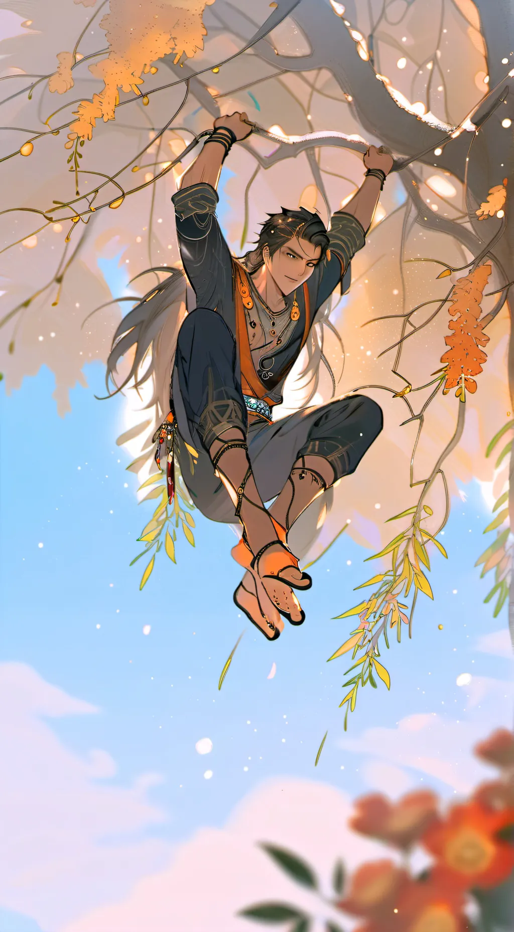 ai character: zip and Oliver  background