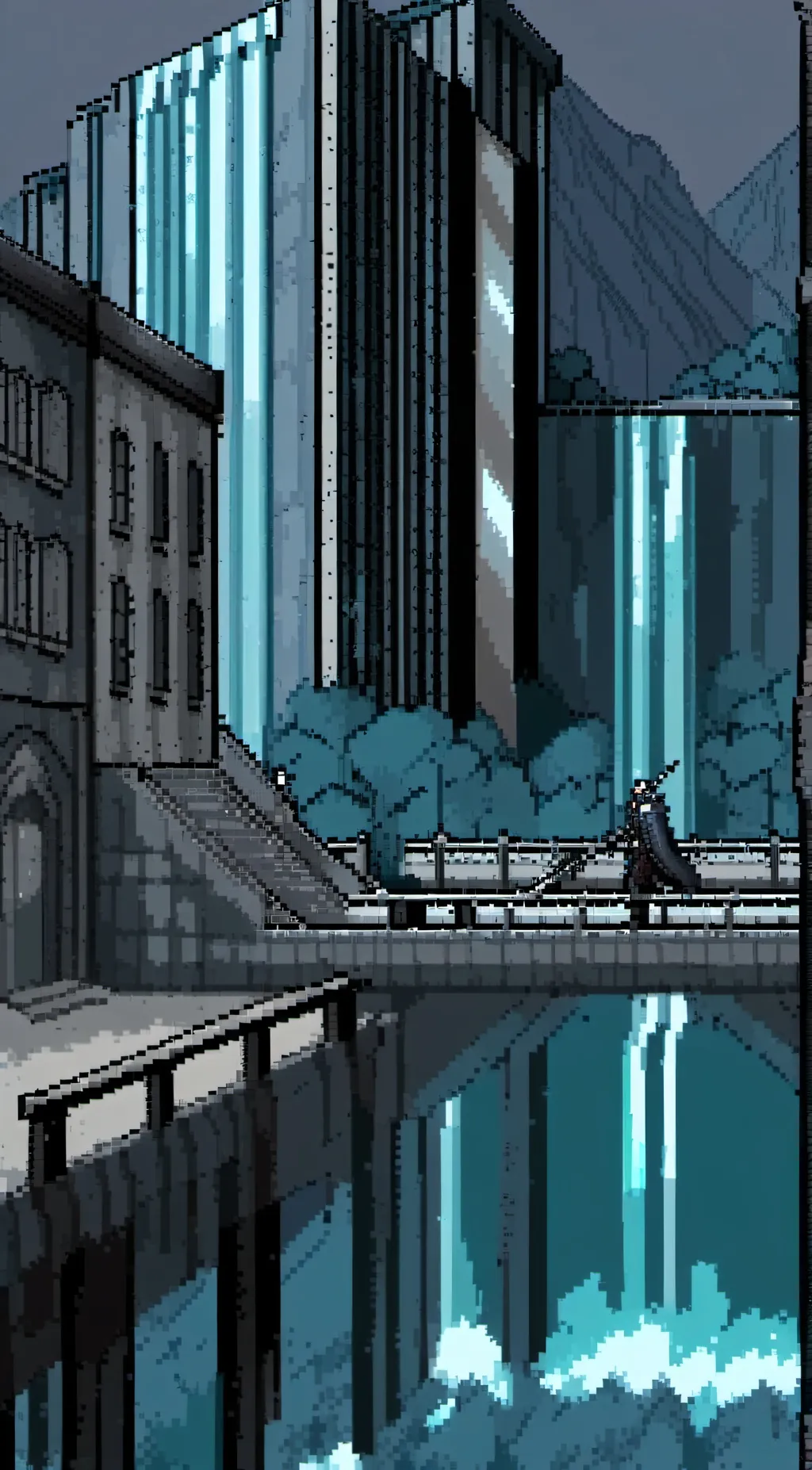 ai character: Forbidden Forest 🌲 background