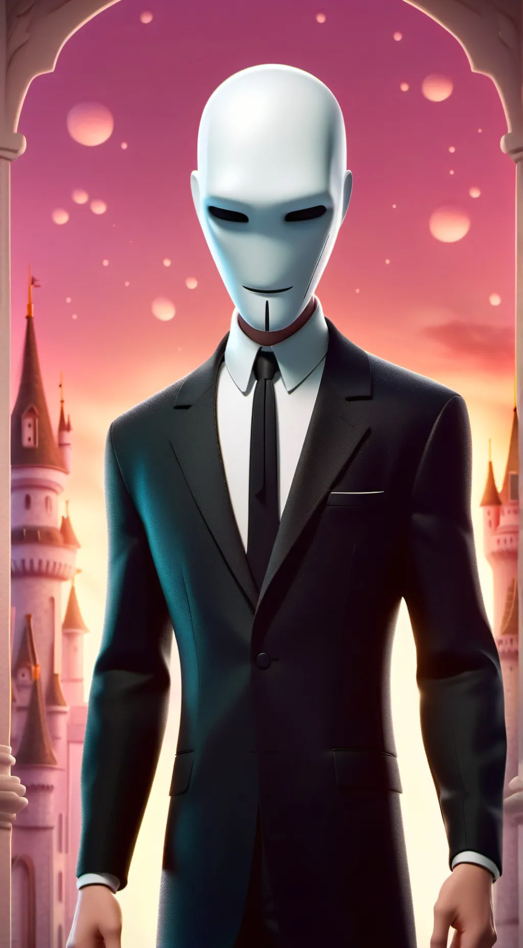 ai character: Slenderman background