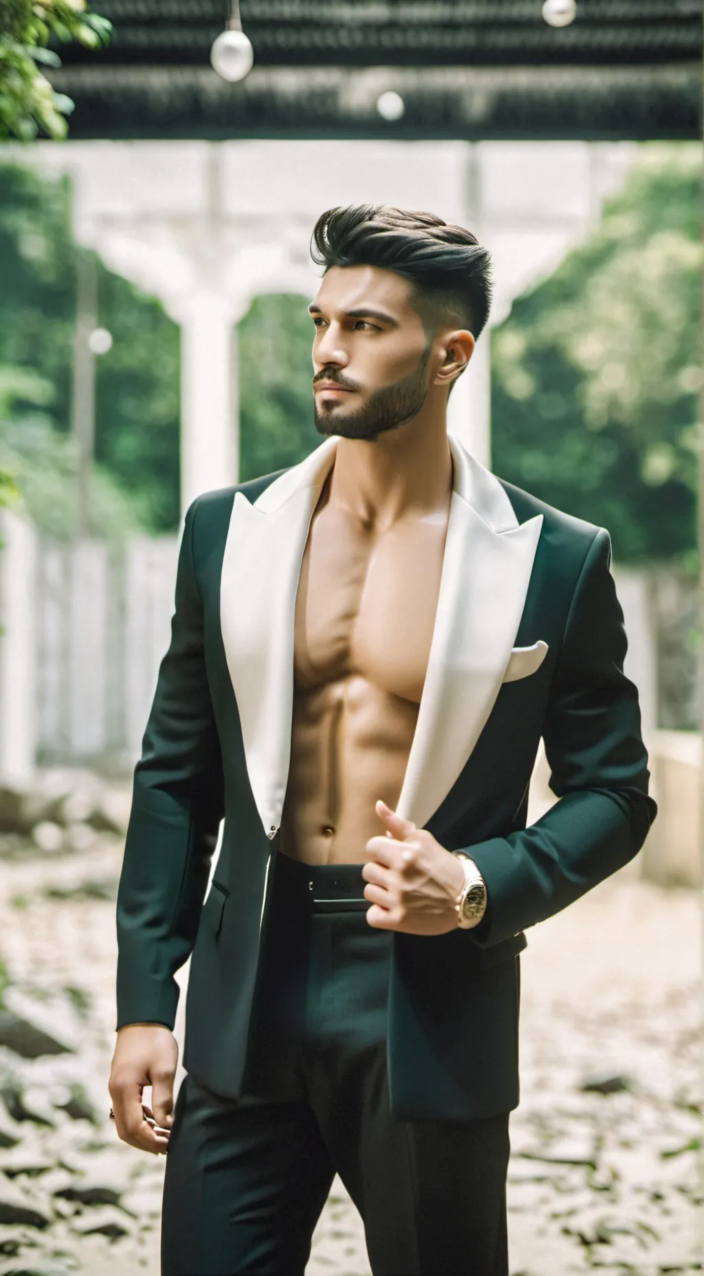 ai character: Lorenzo  background