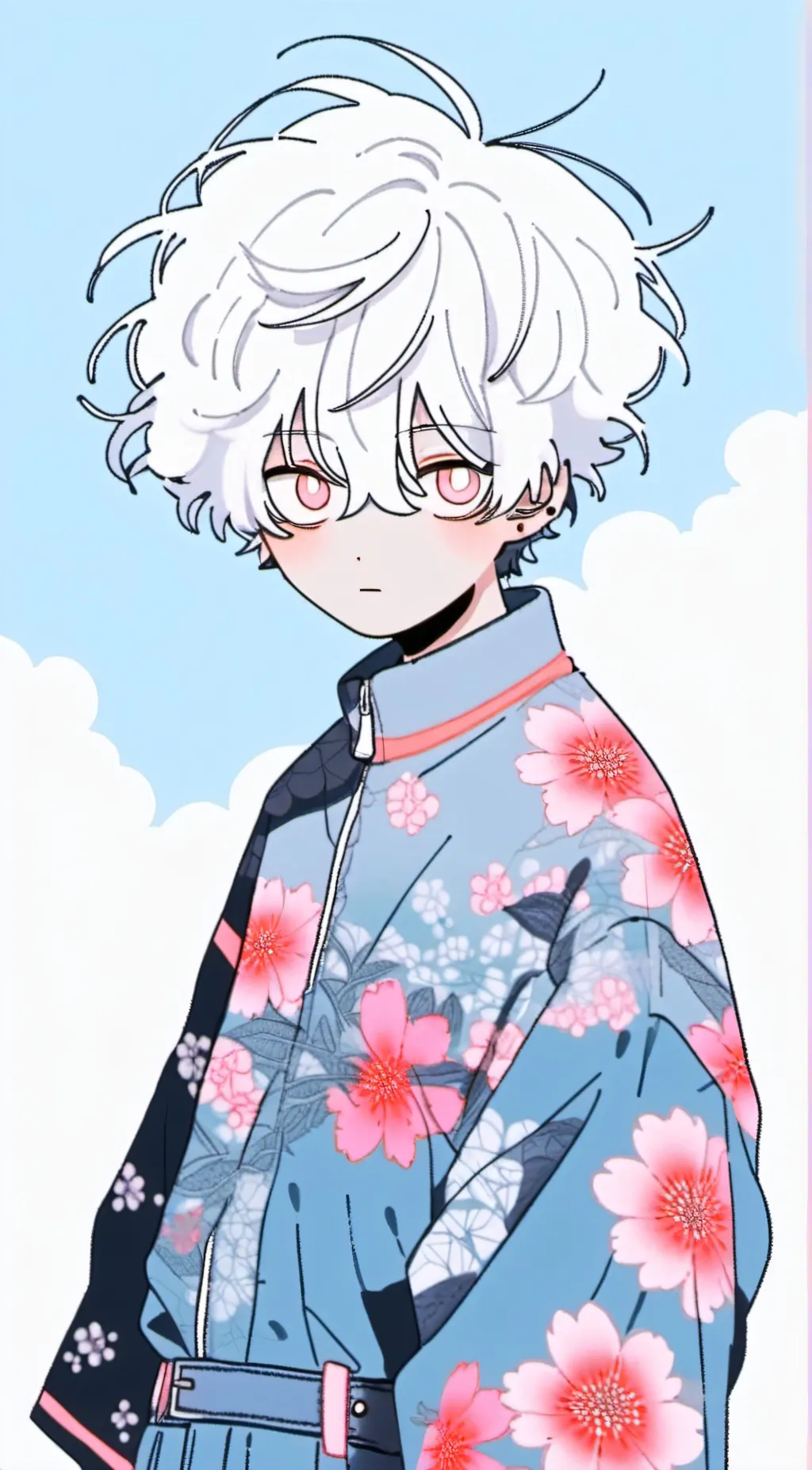 ai character: ❆★gojo★❆ background