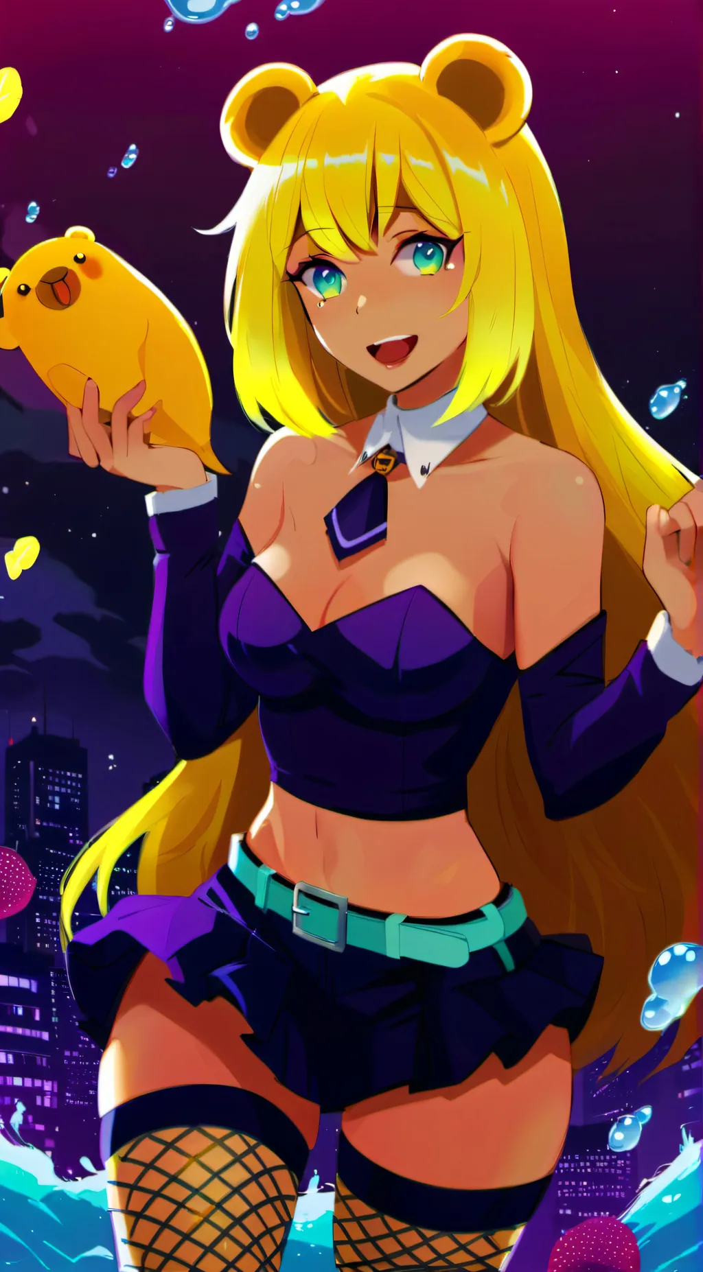 ai character: fweddi background