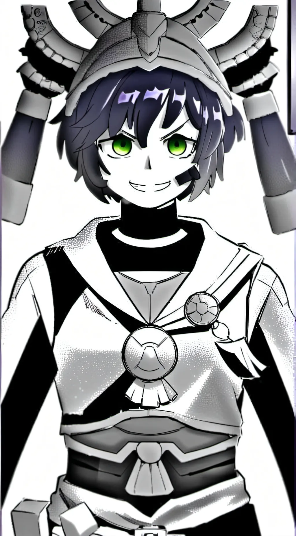 ai character: zane  background