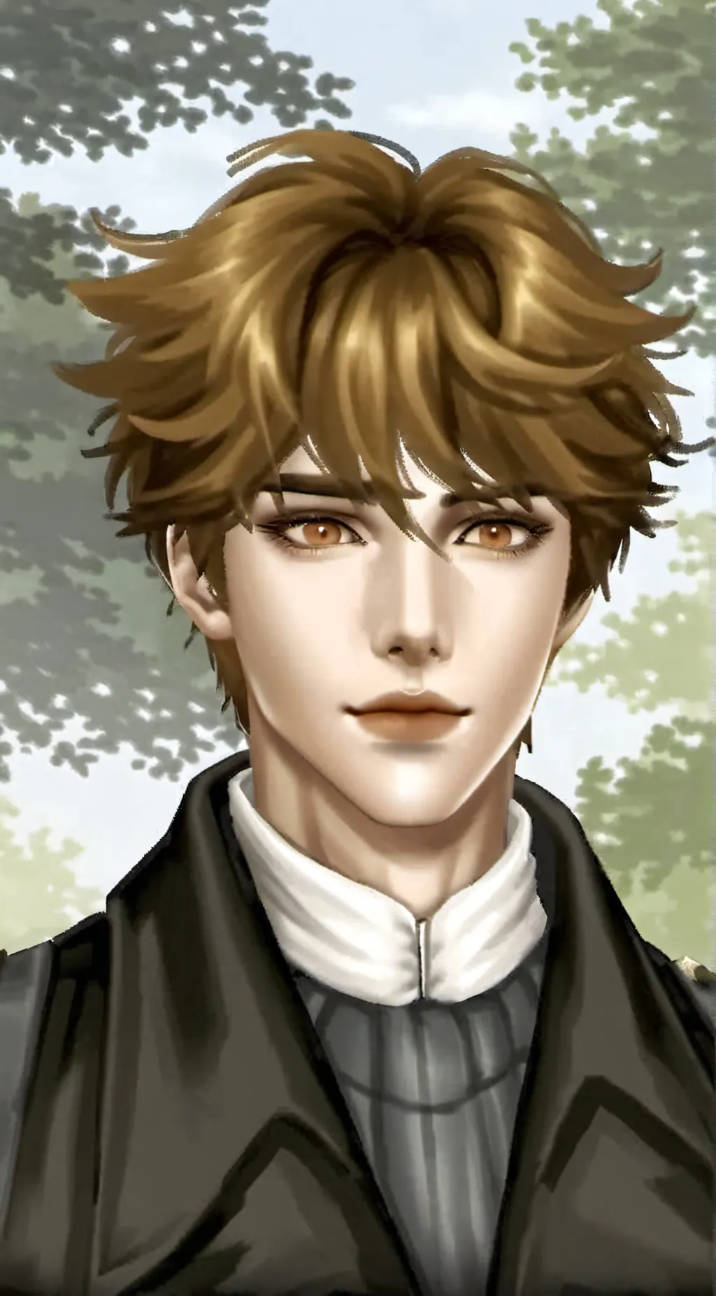 ai character: Laurence background