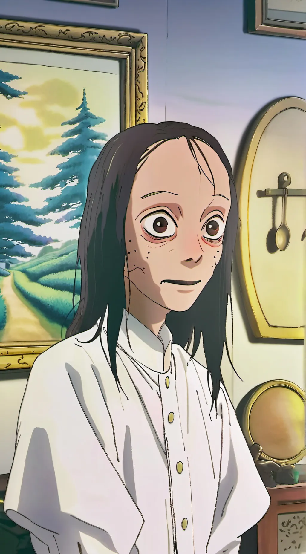 ai character: Scary Melissa background