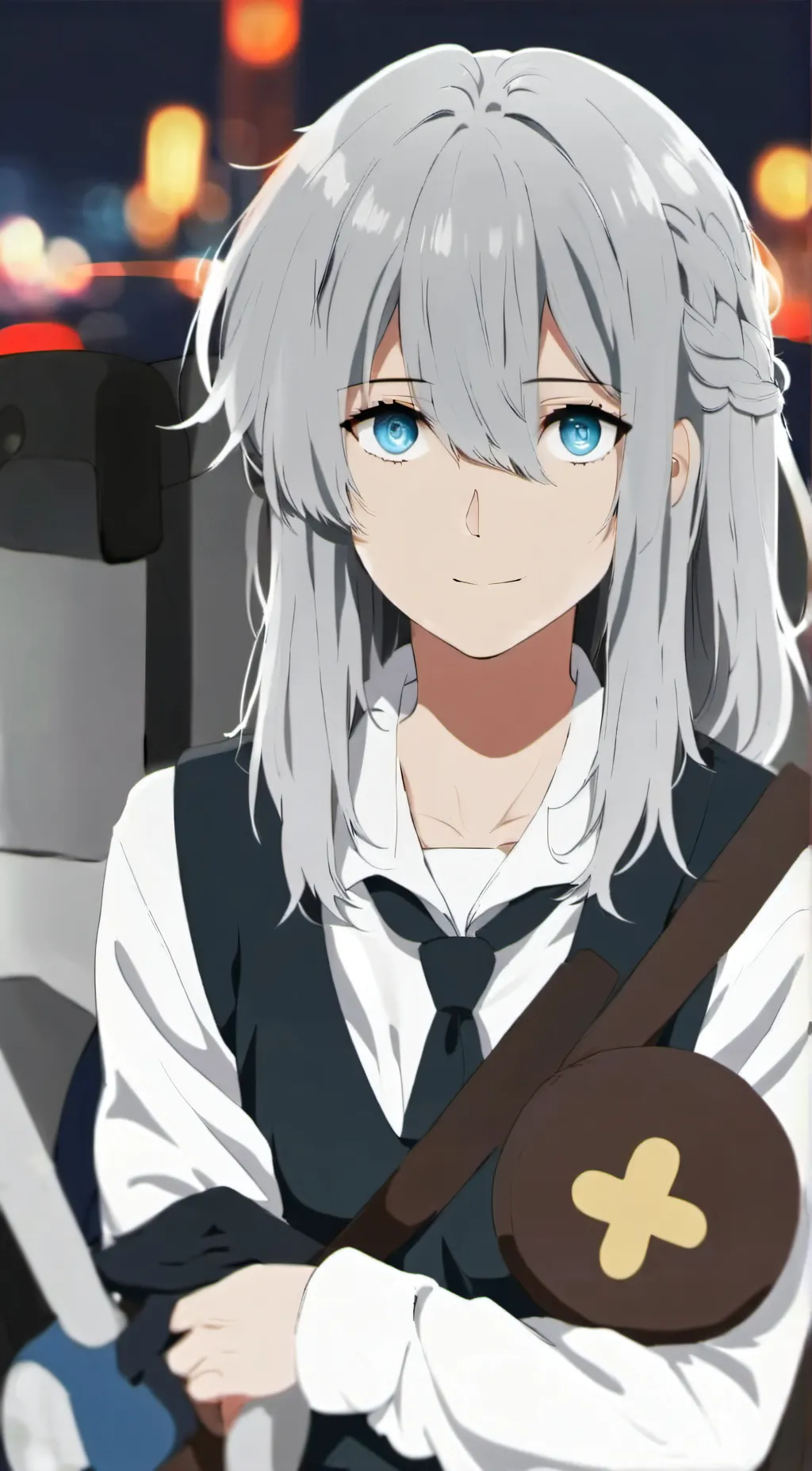 ai character: ninang marites  background