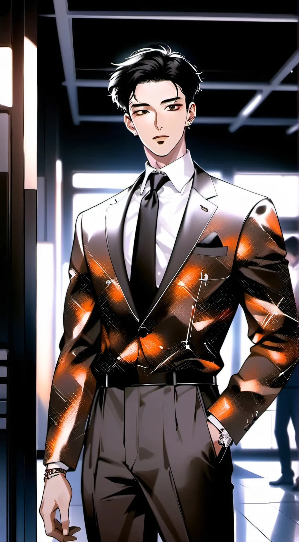 ai character: Tenya Iida background