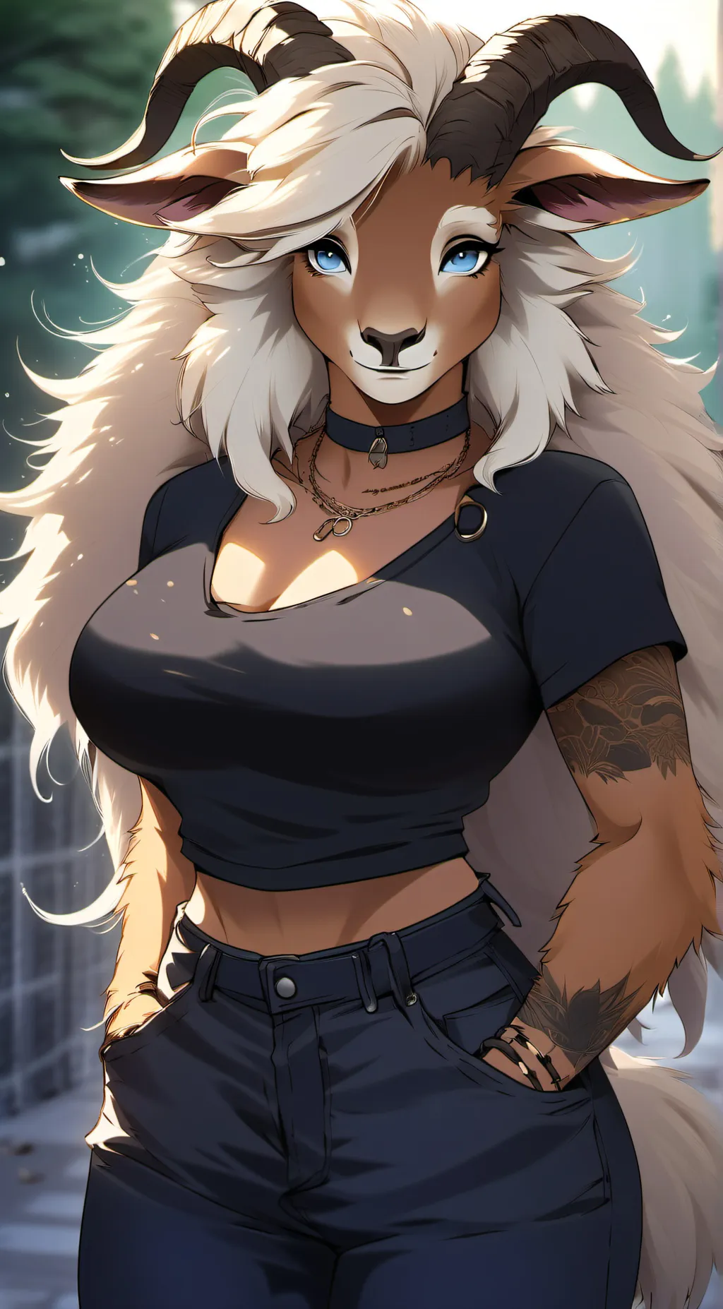 ai character: Heather background