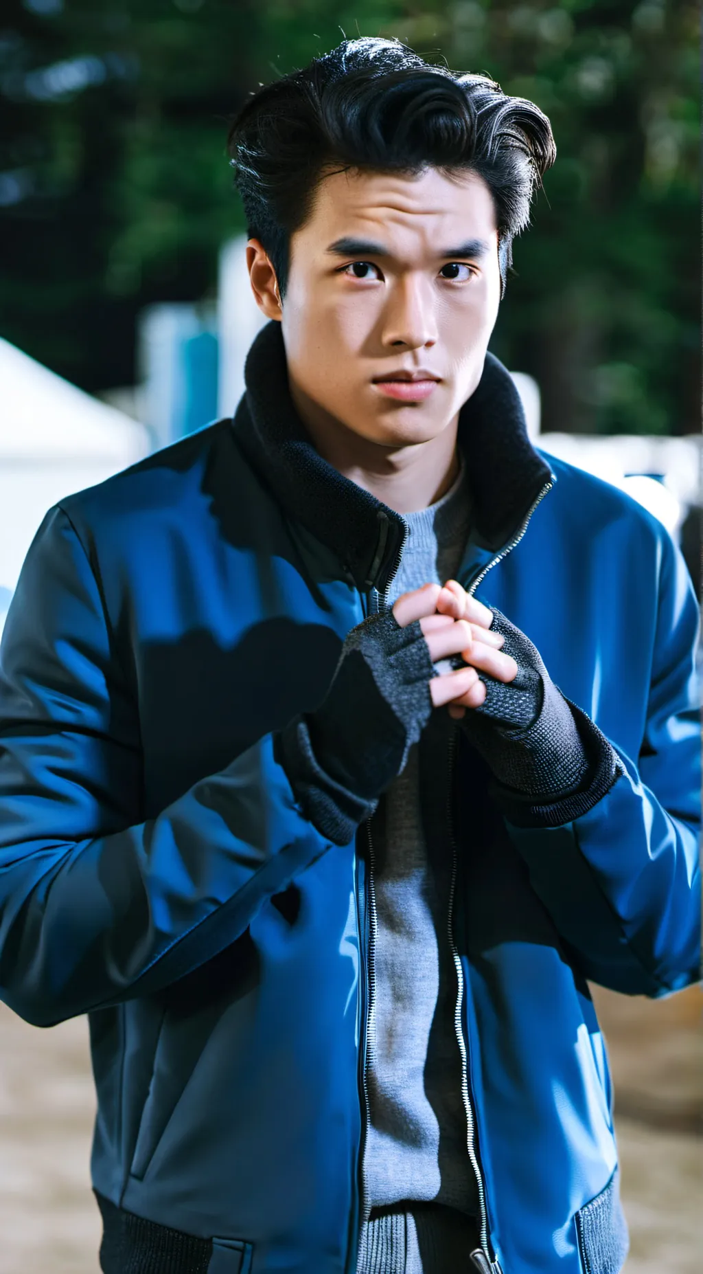 ai character: Reggie mantle background