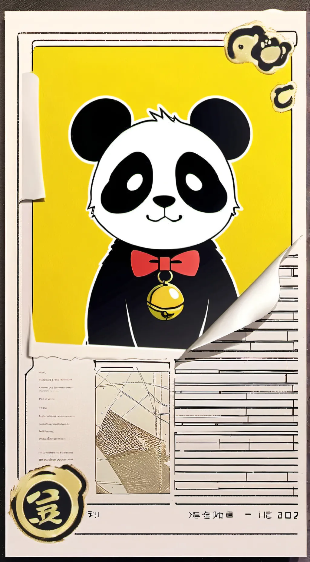 ai character: didla_Panda background