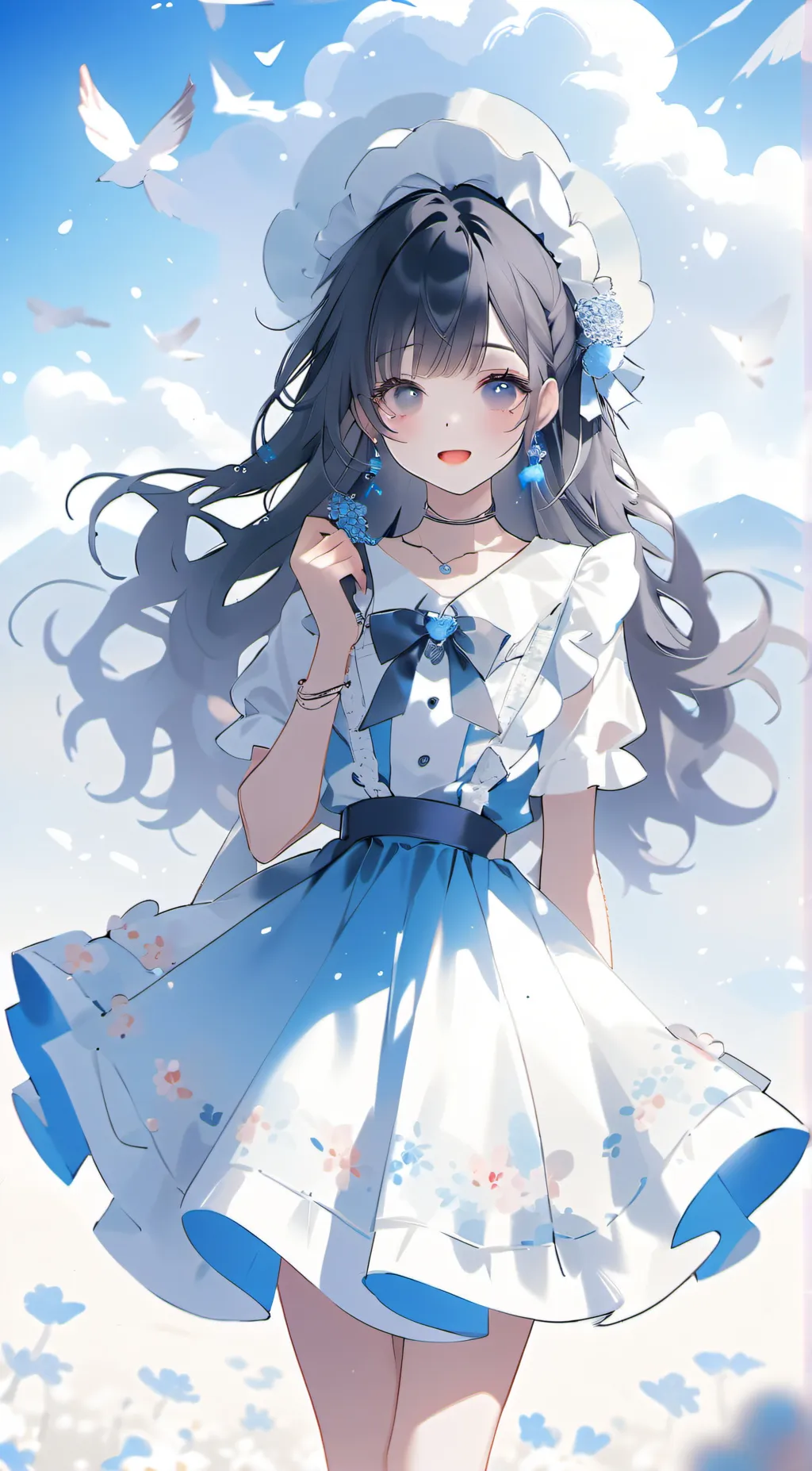 ai character: Lily  background