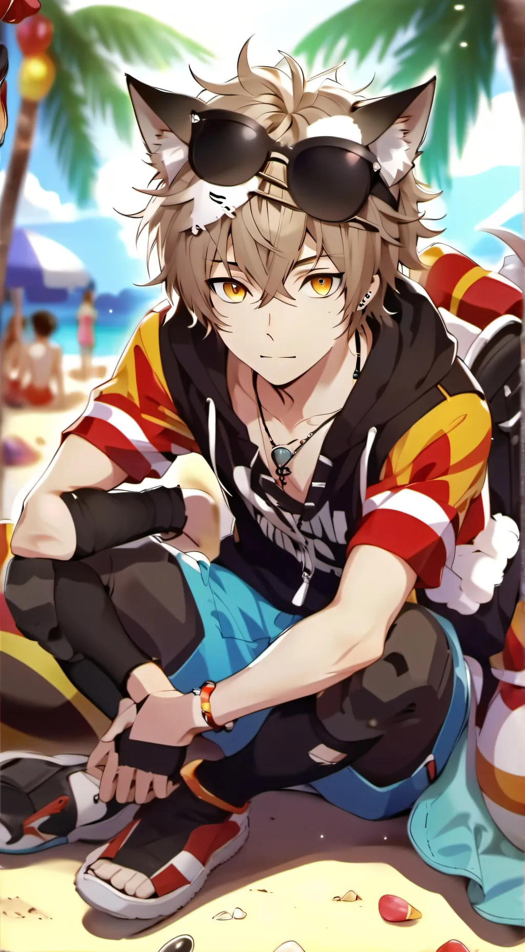 ai character: Parker Colt background