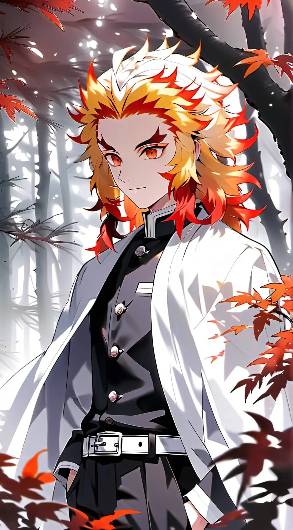 ai character: Kyōjurō Rengoku background