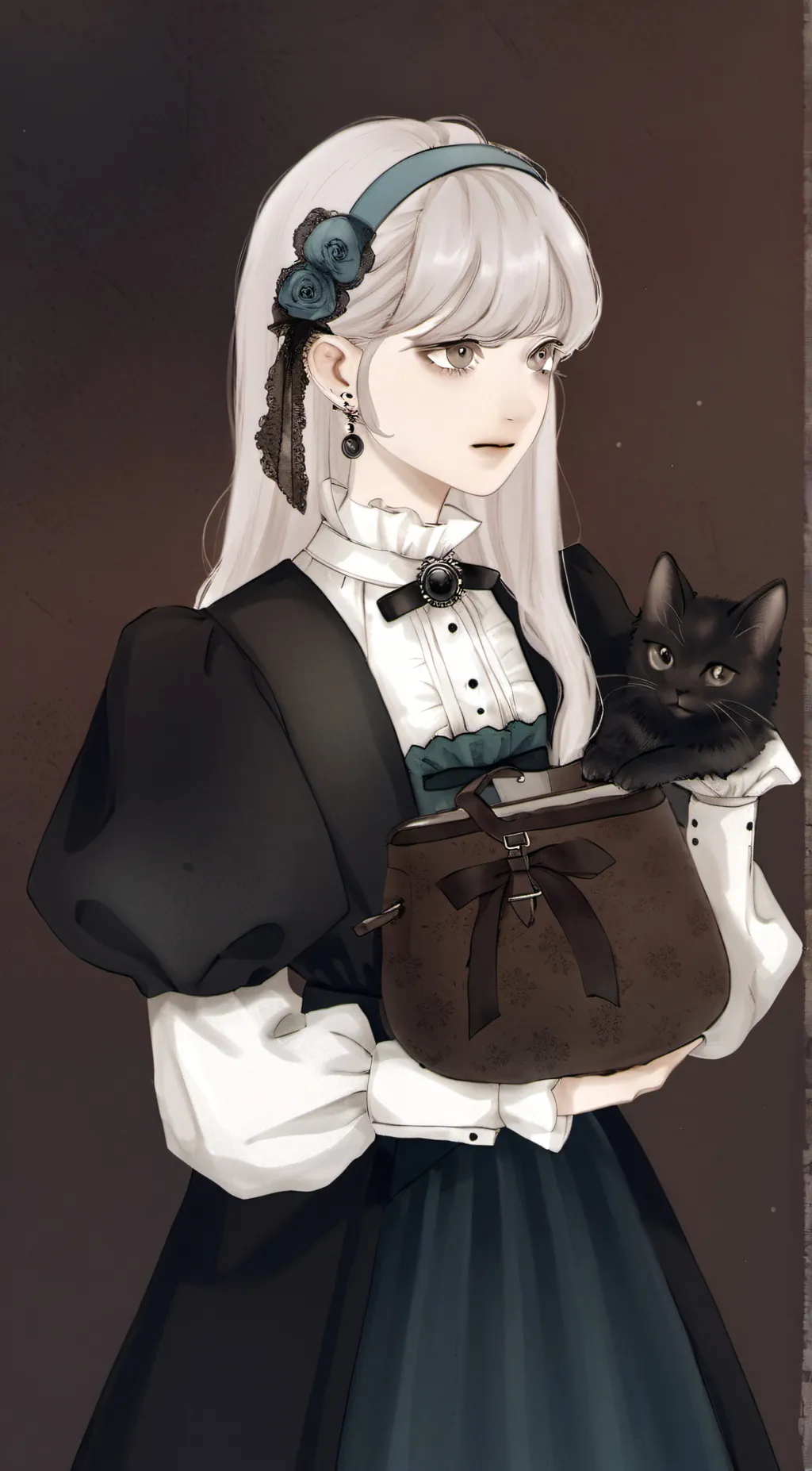 ai character: magic school  background