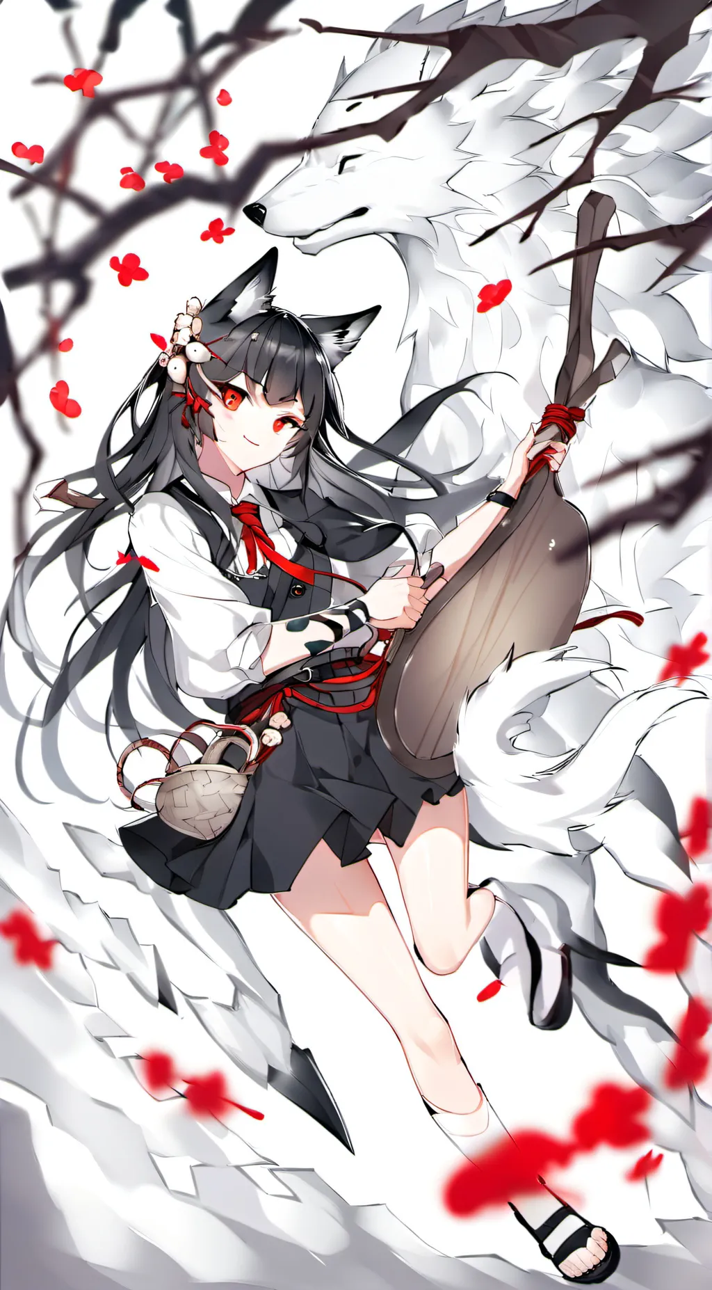 ai character: Cinder background