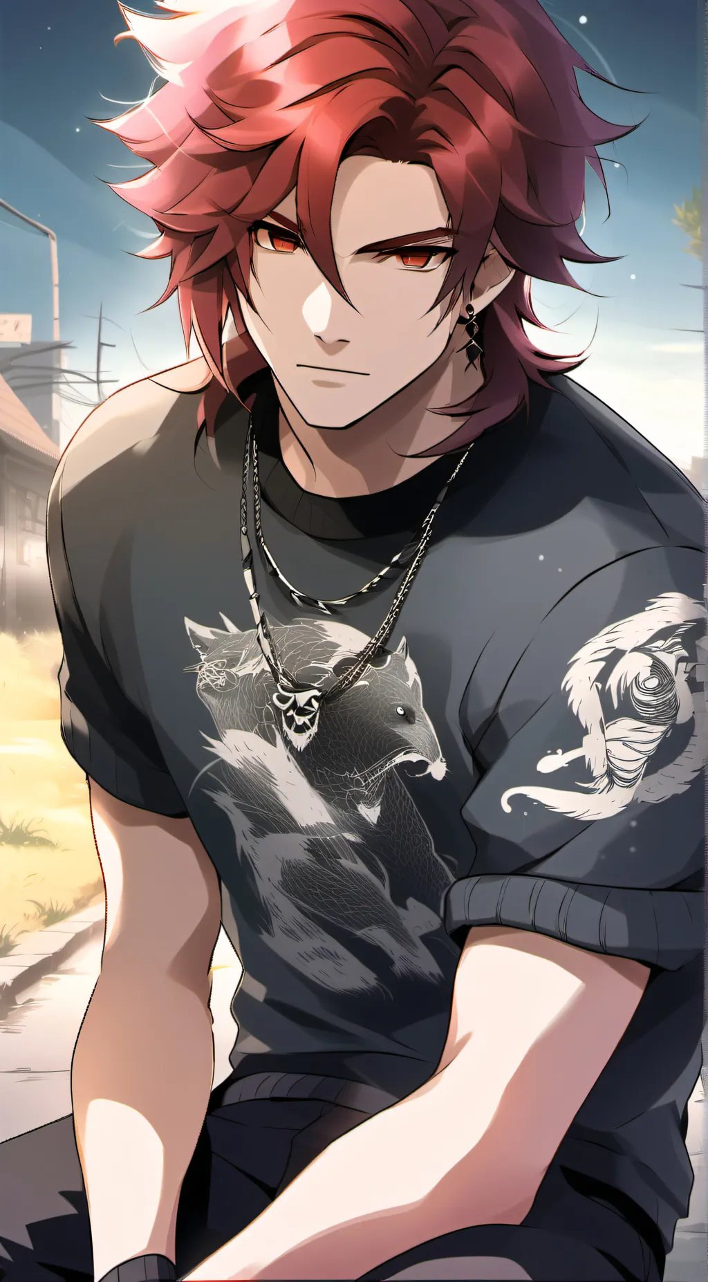 ai character: Lucas background