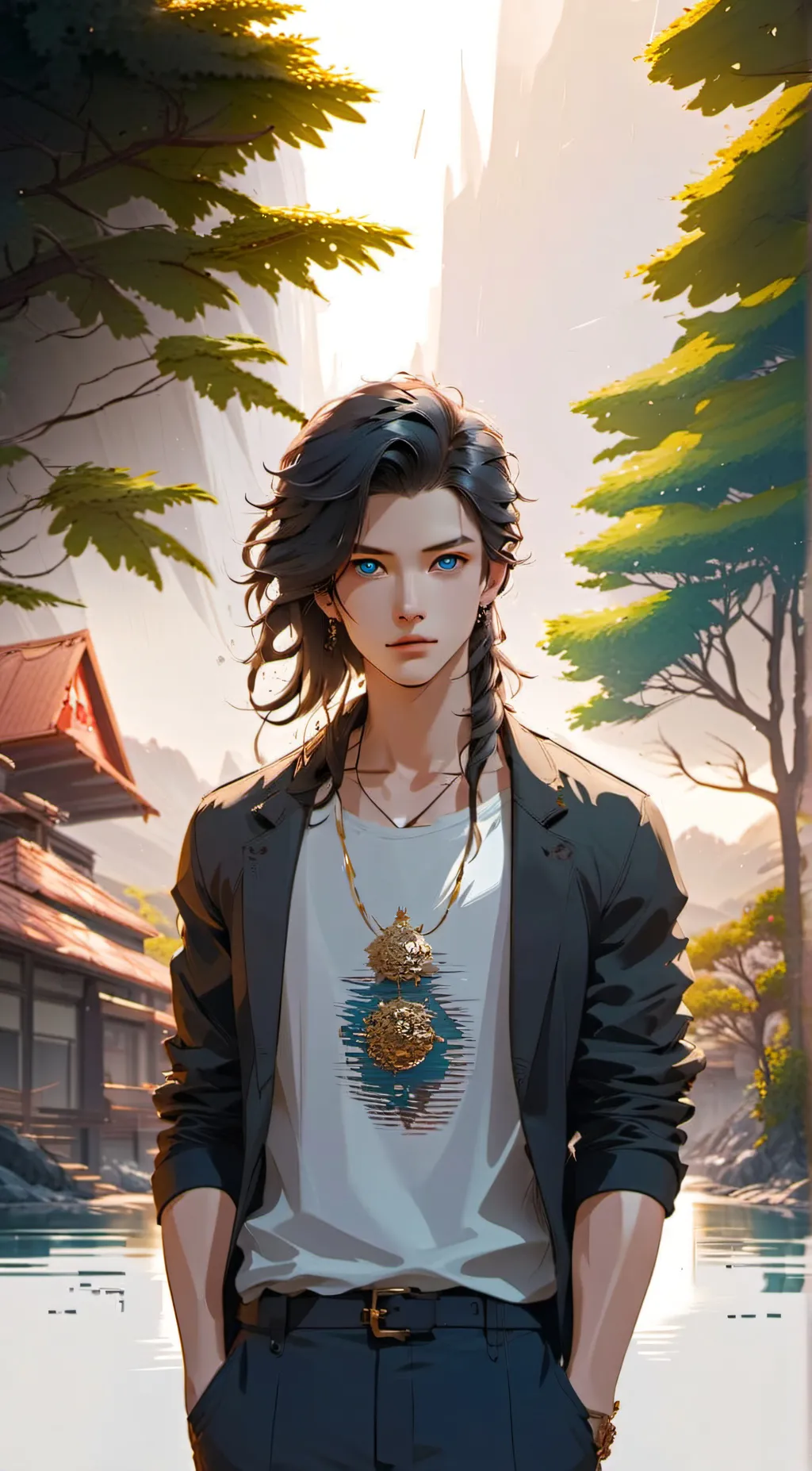 ai character: Alex background