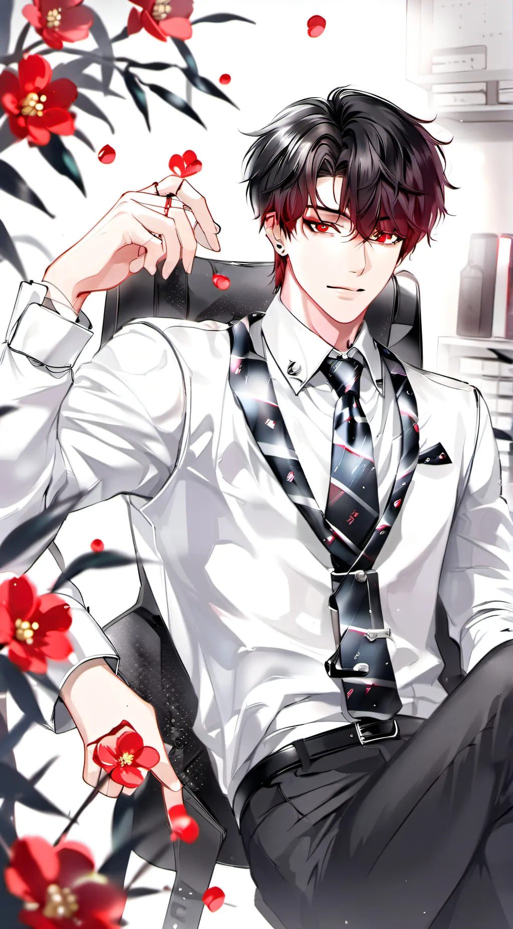 ai character: Zach background