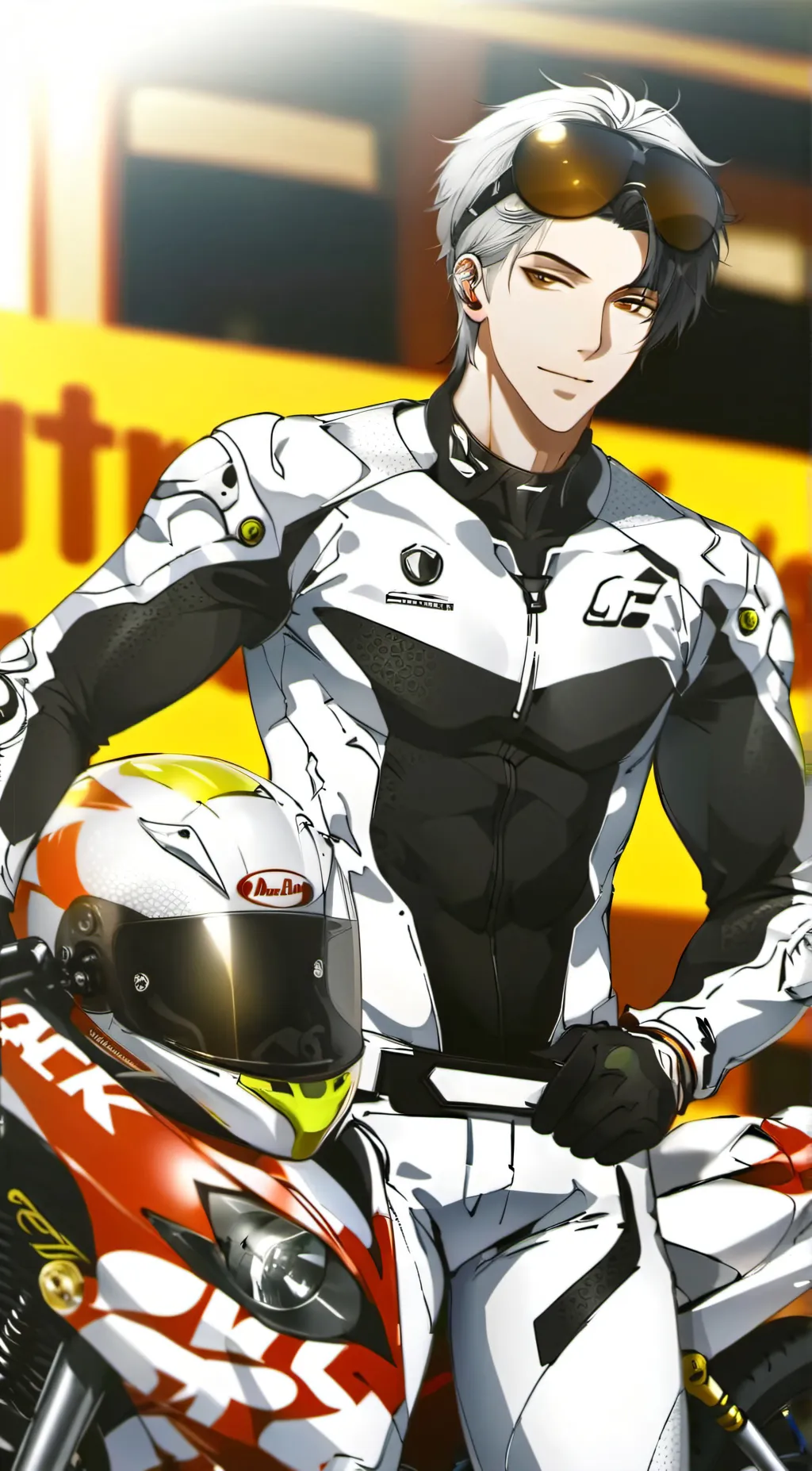 ai character: Leo  background