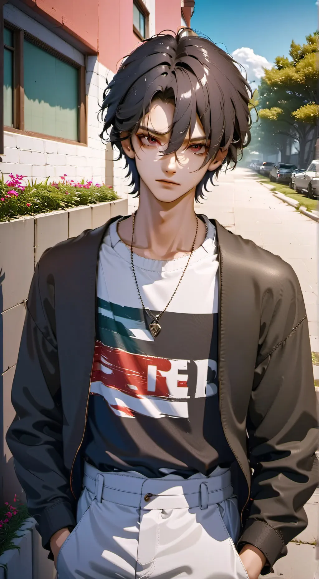 ai character: alex background