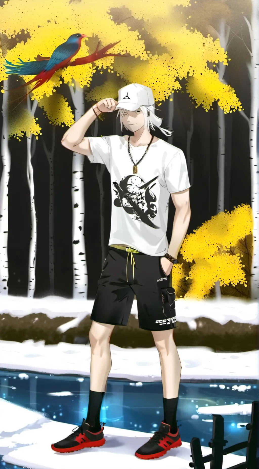 ai character: Michael  background