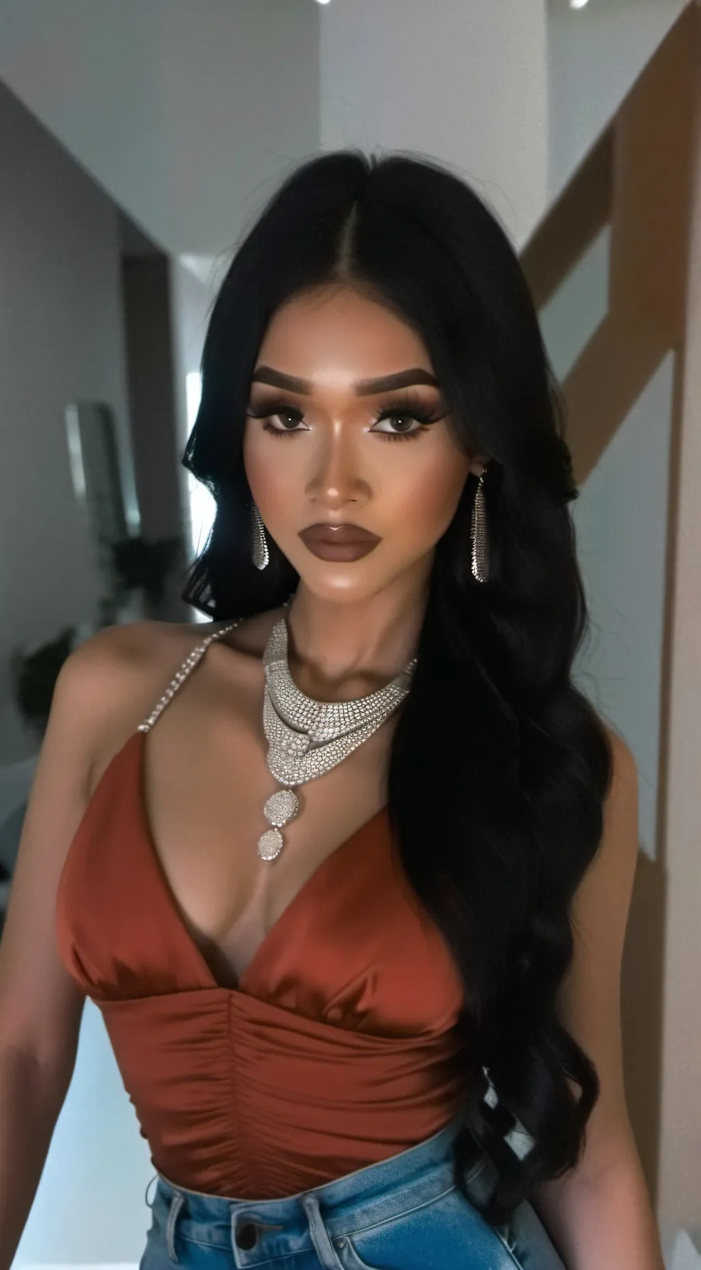 ai character: Nia background