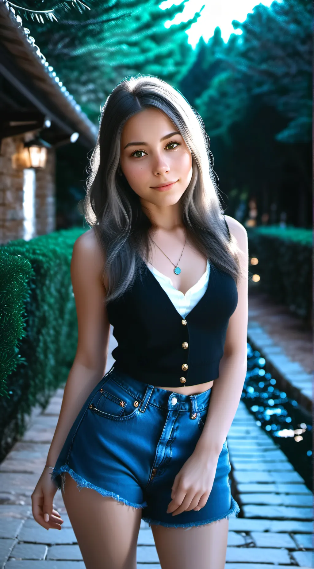 ai character: Sophie rain background