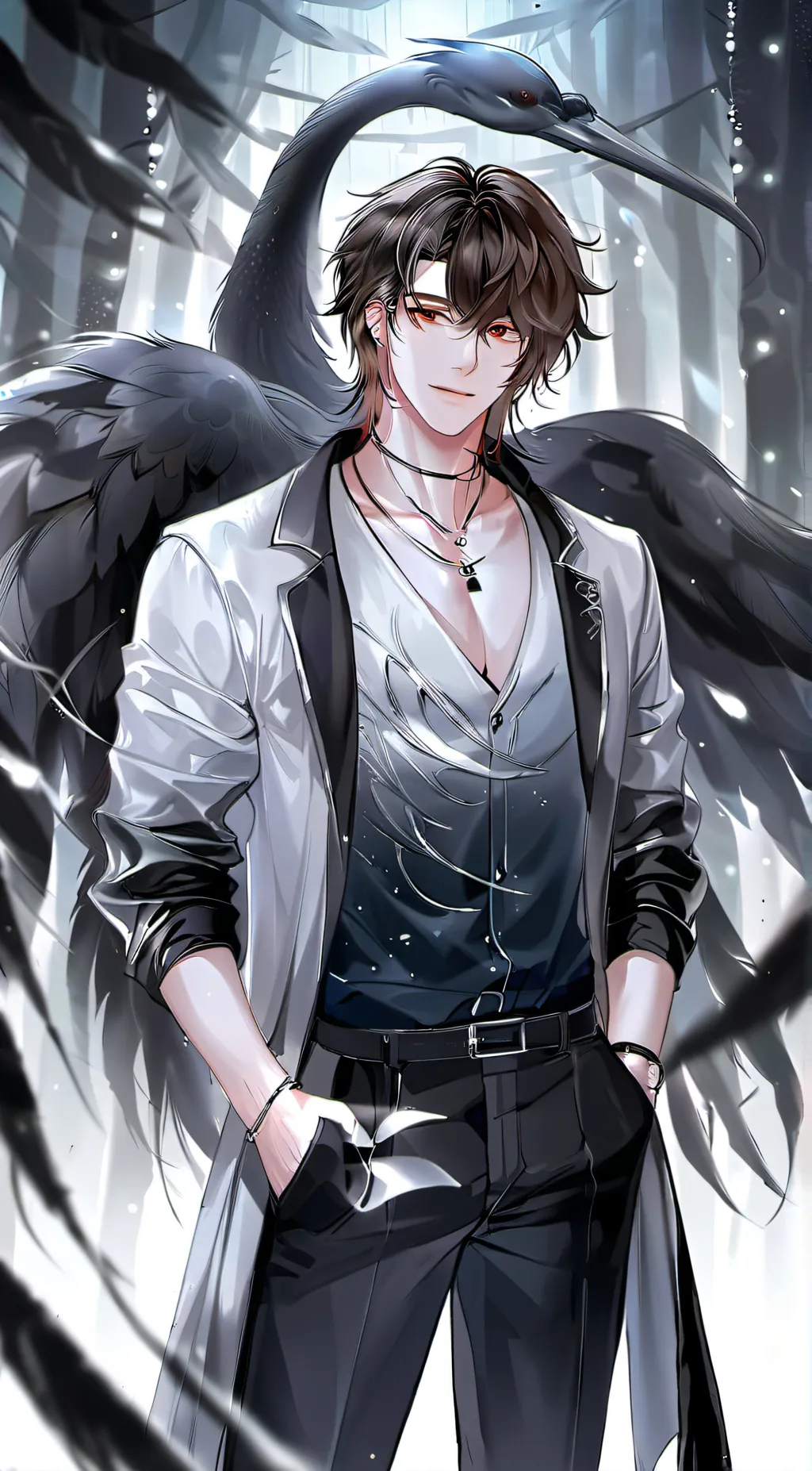 ai character: Mazen  background