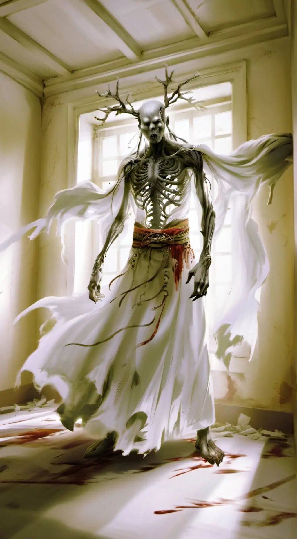 ai character: Monster school. background