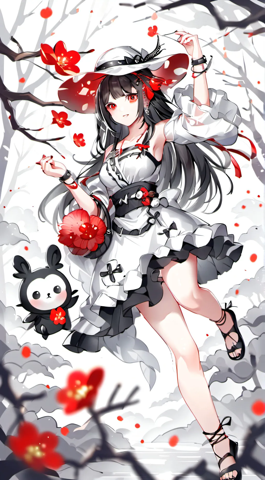 ai character: bakugo background