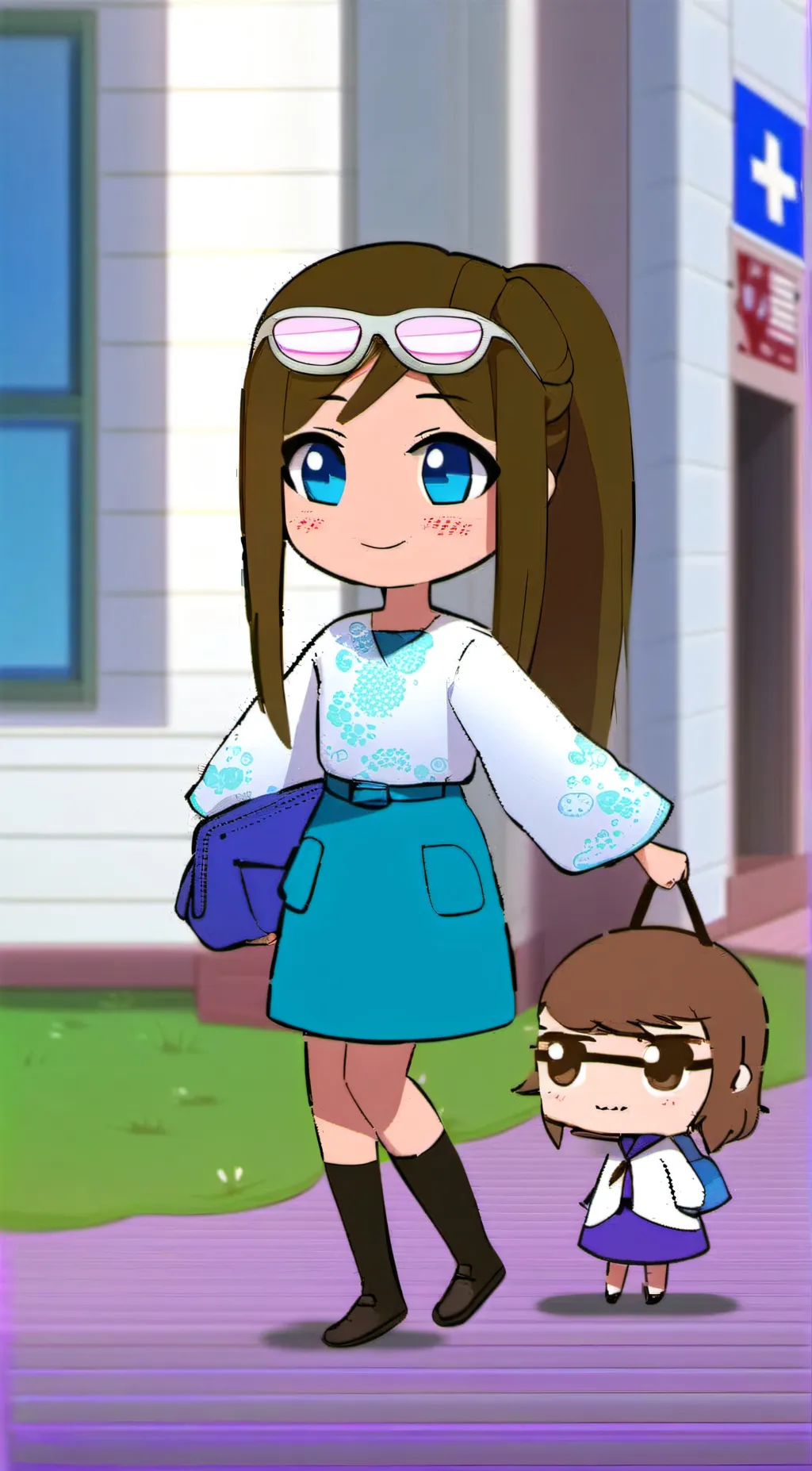 ai character: Ally background