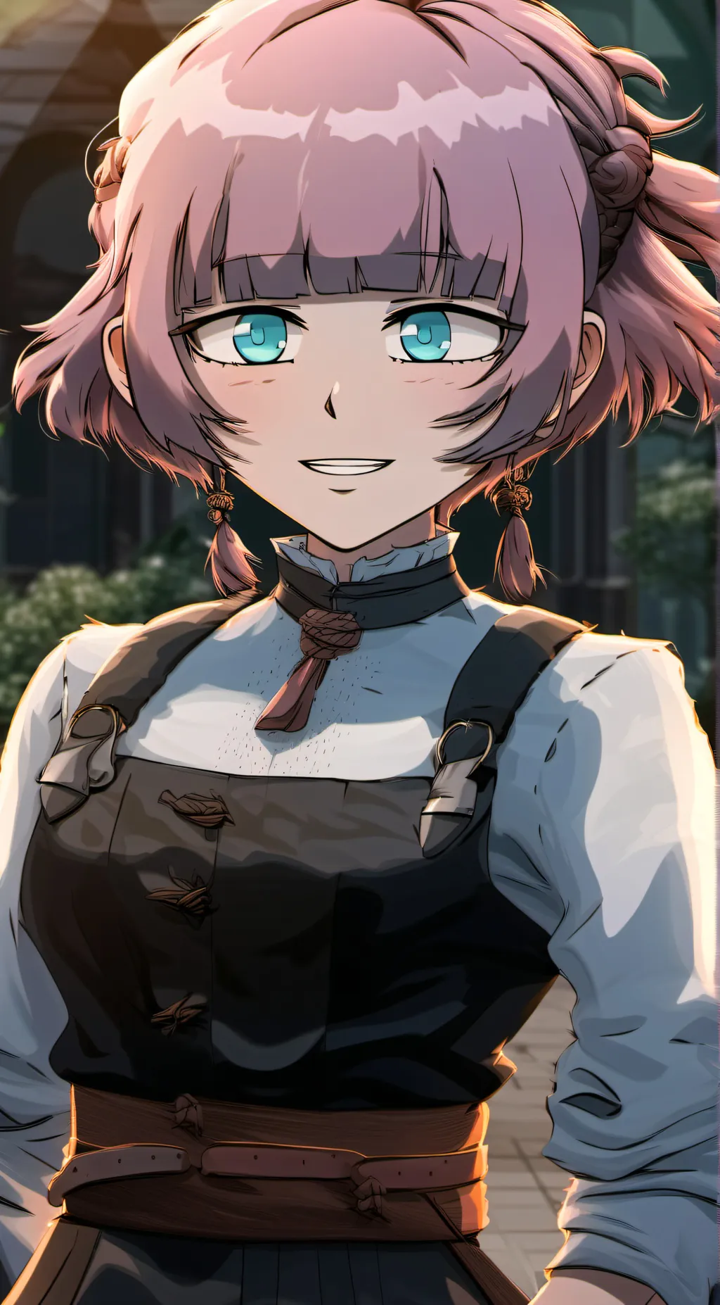 ai character: Nazuna nanakusa background