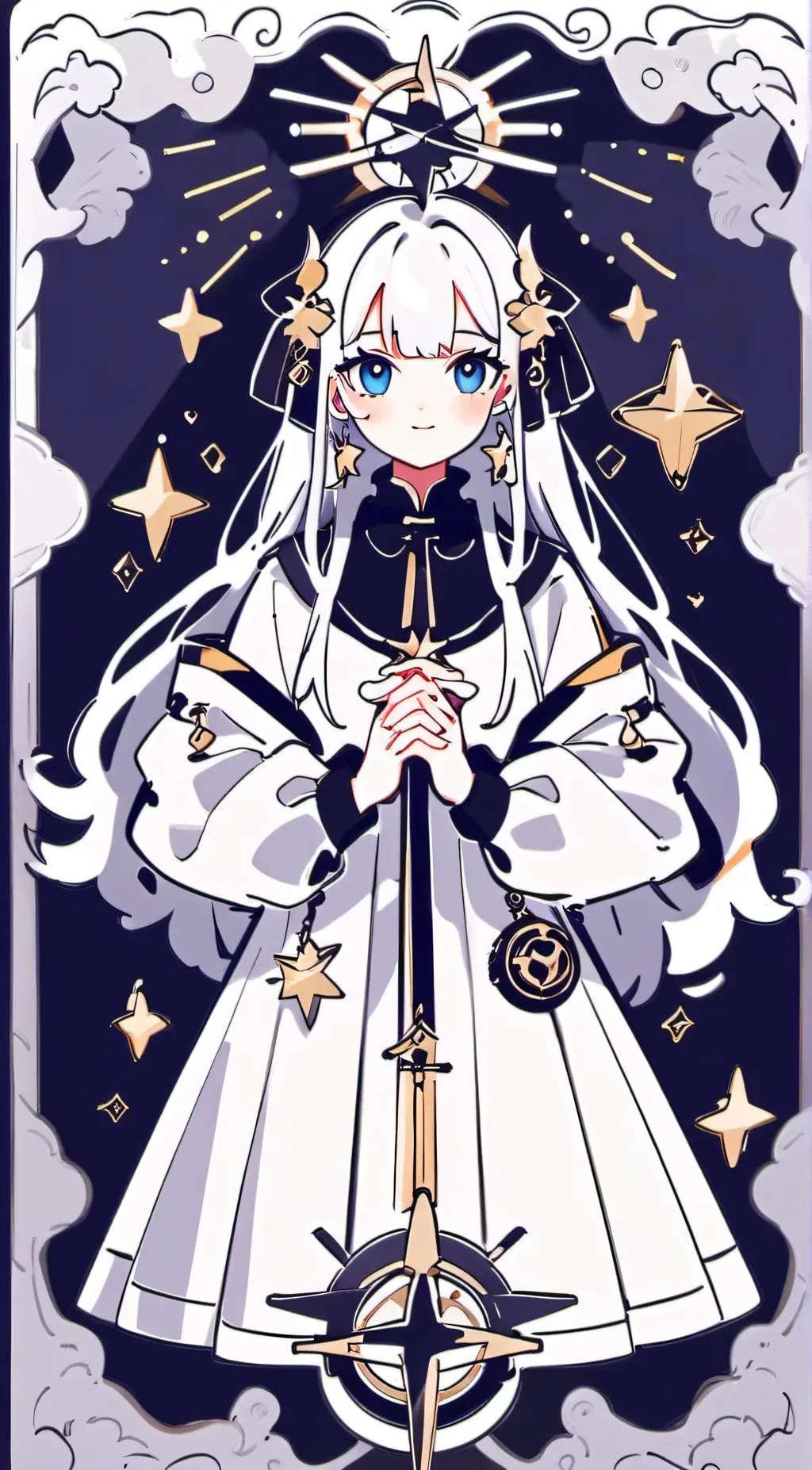 ai character: Alexa  background