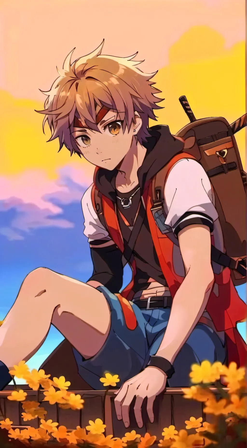 ai character: 😼Kyo😾 background