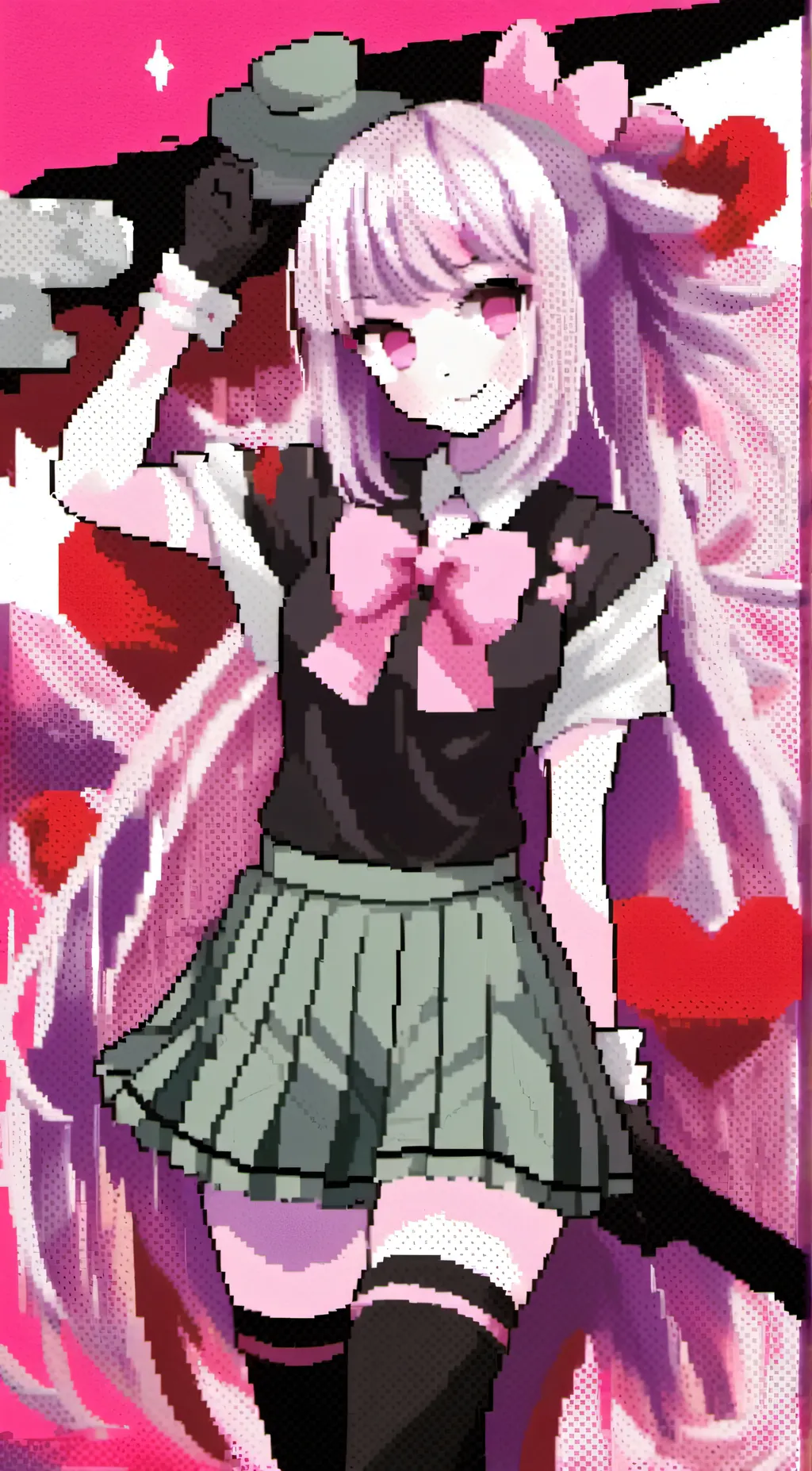 ai character: chiaki nanami  background