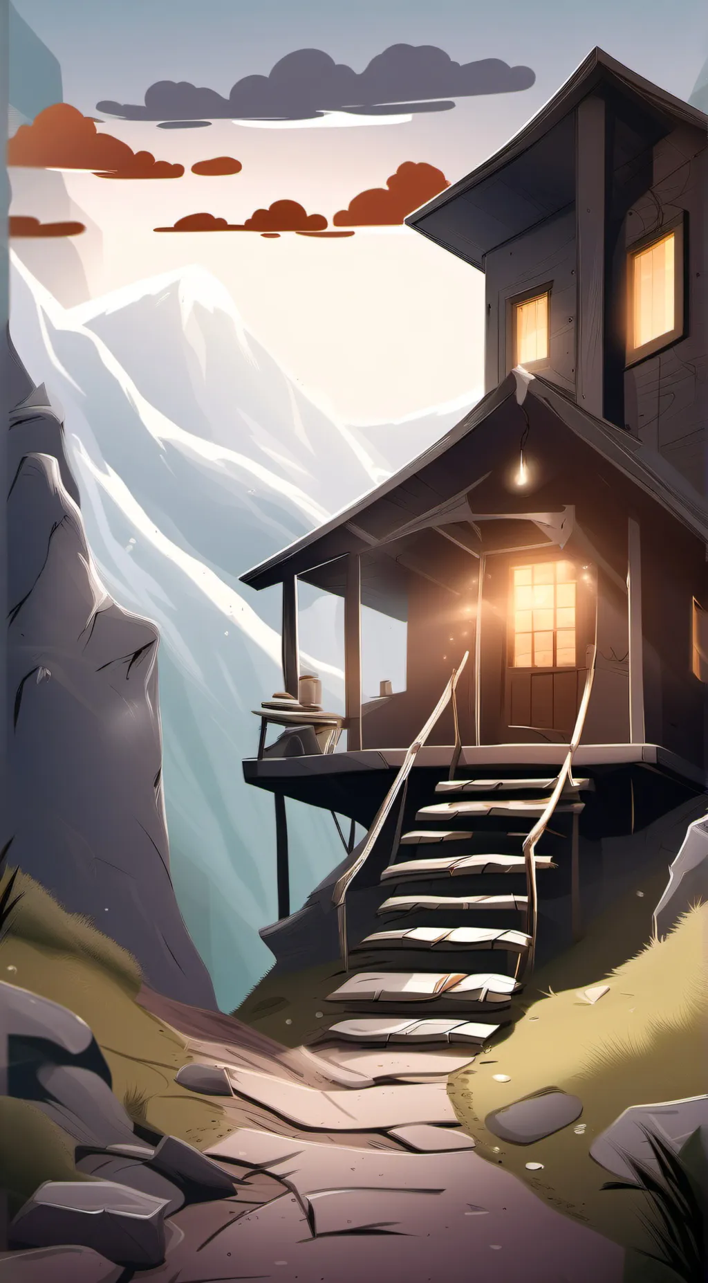 ai character: The Weasleys house background