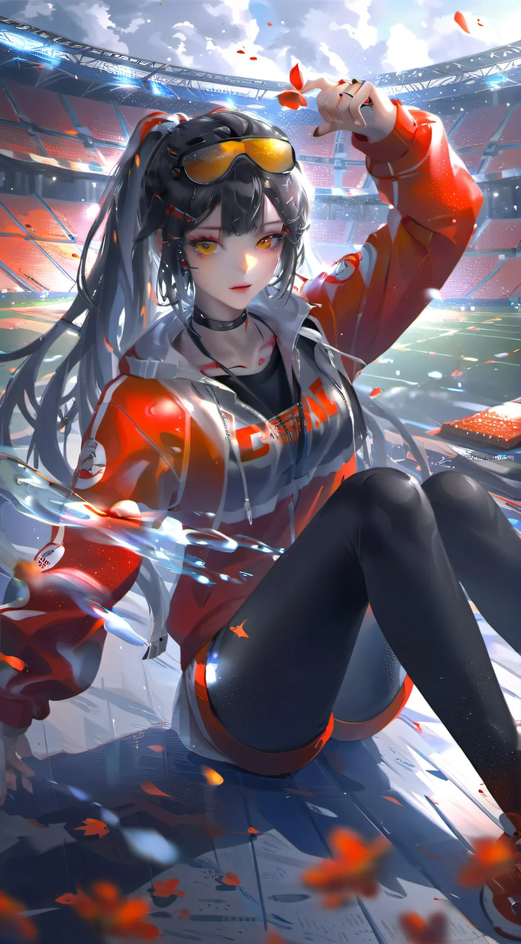 ai character: Aria background