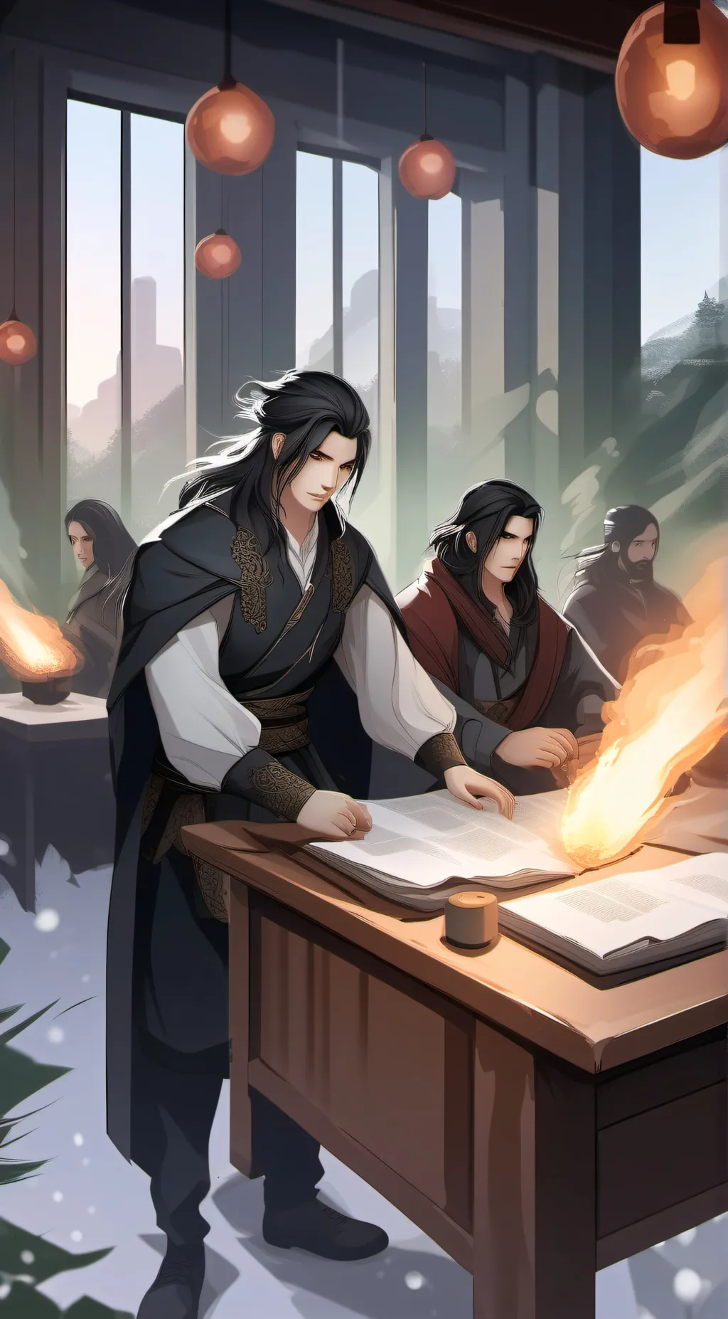 ai character: Cody  background