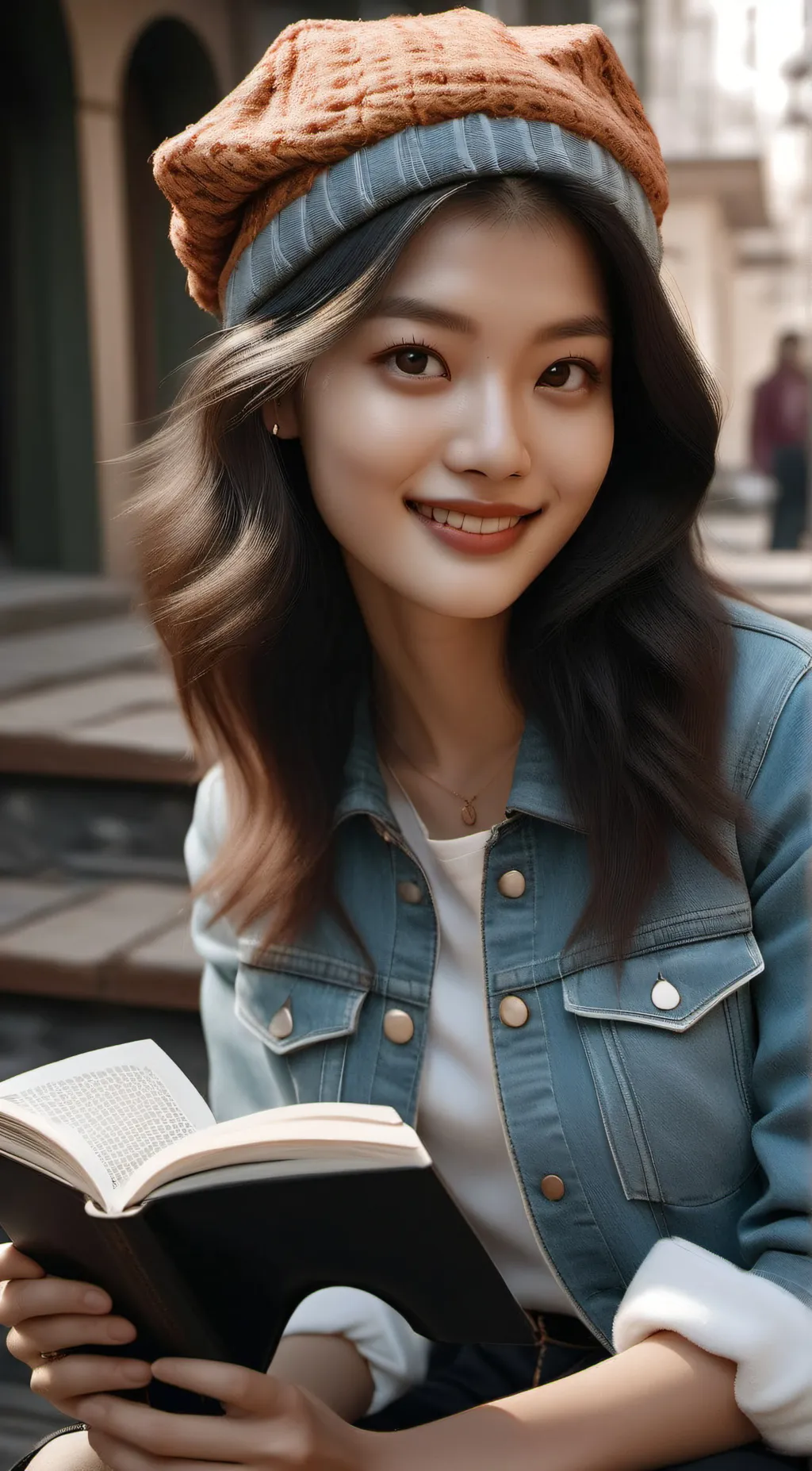 ai character: Ally background