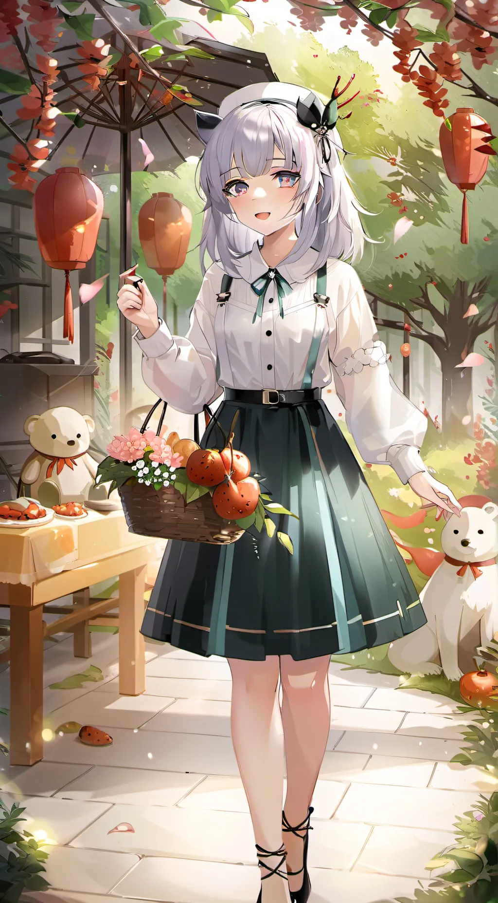 ai character: pluma  background