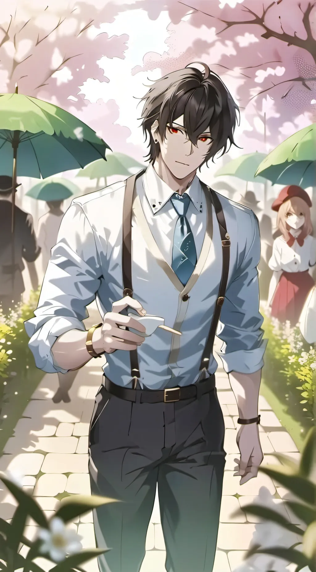 ai character: Cole background