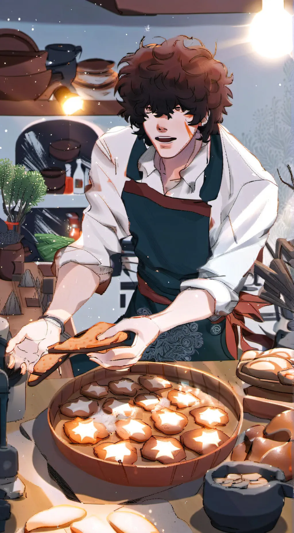 ai character: Max background