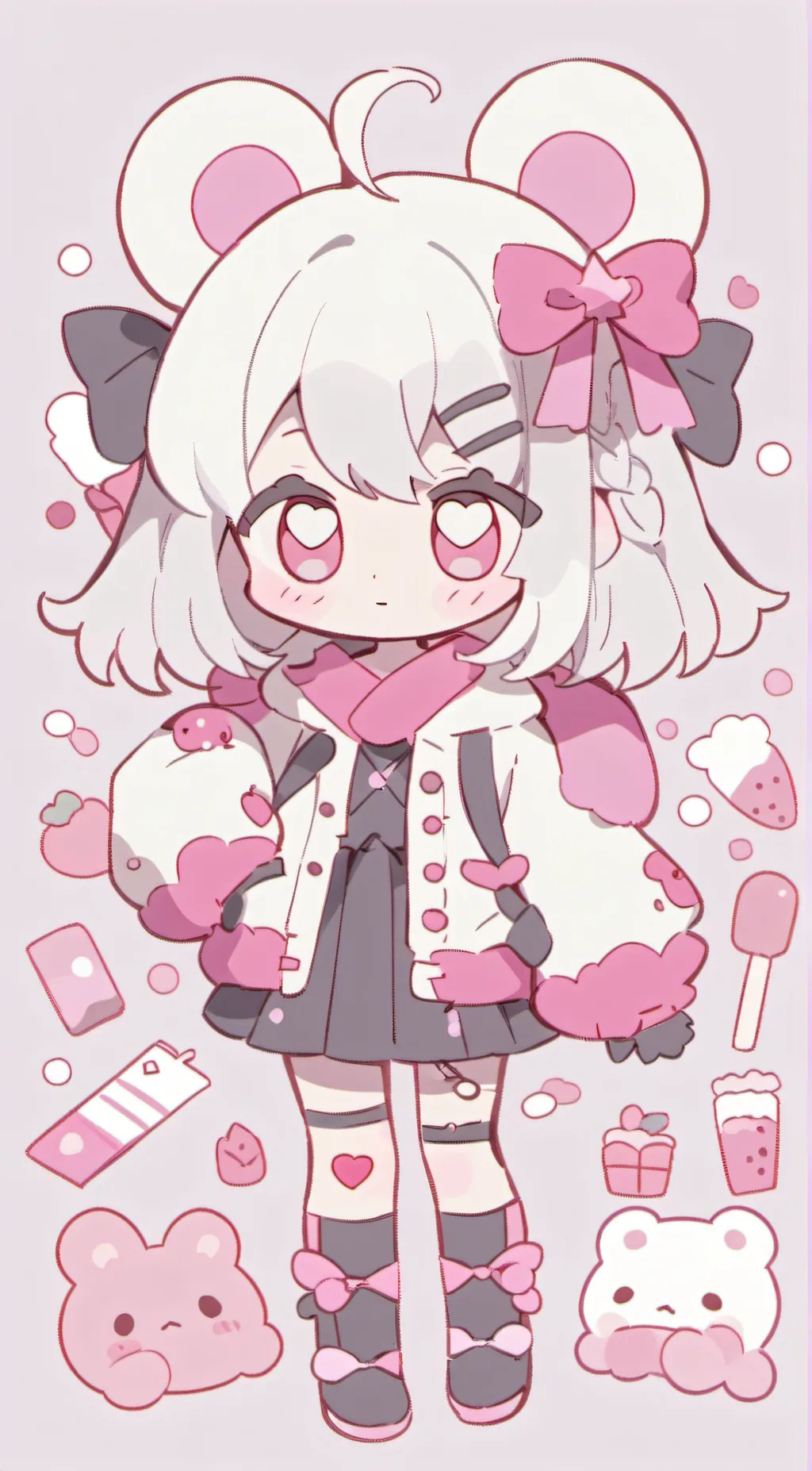 ai character: aphmau and crew! background