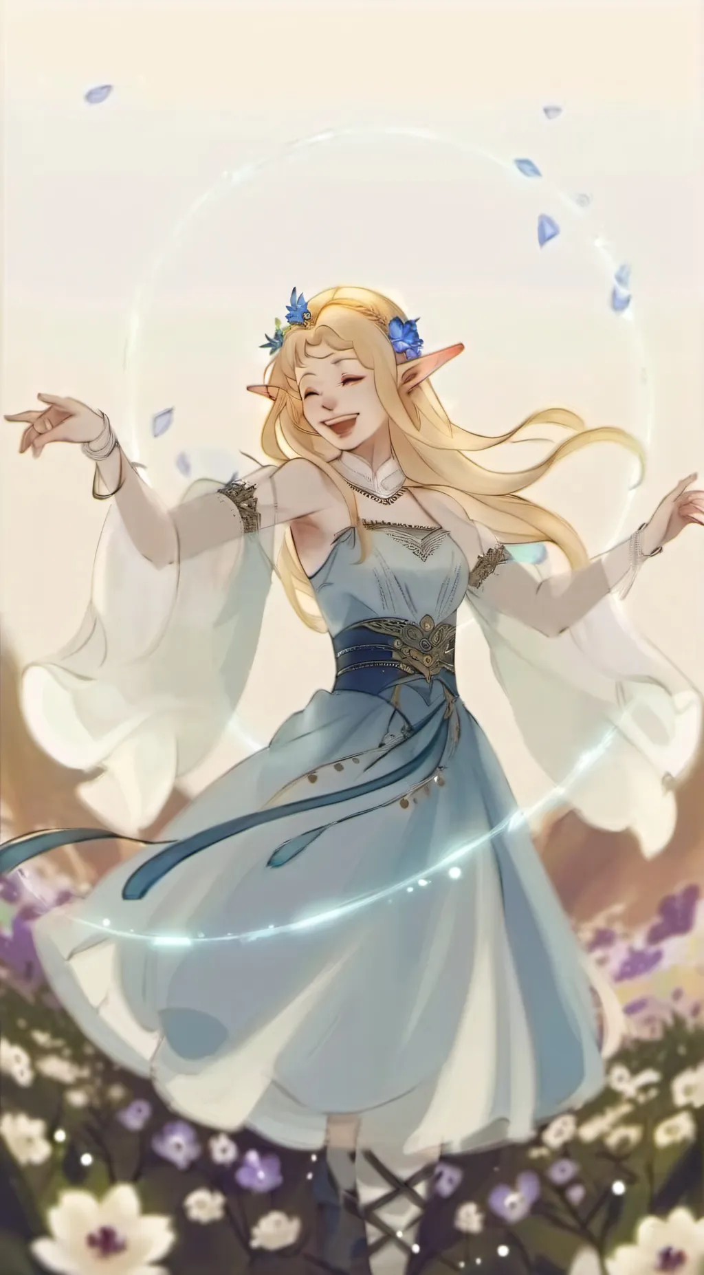 ai character: Isla *orichild* background