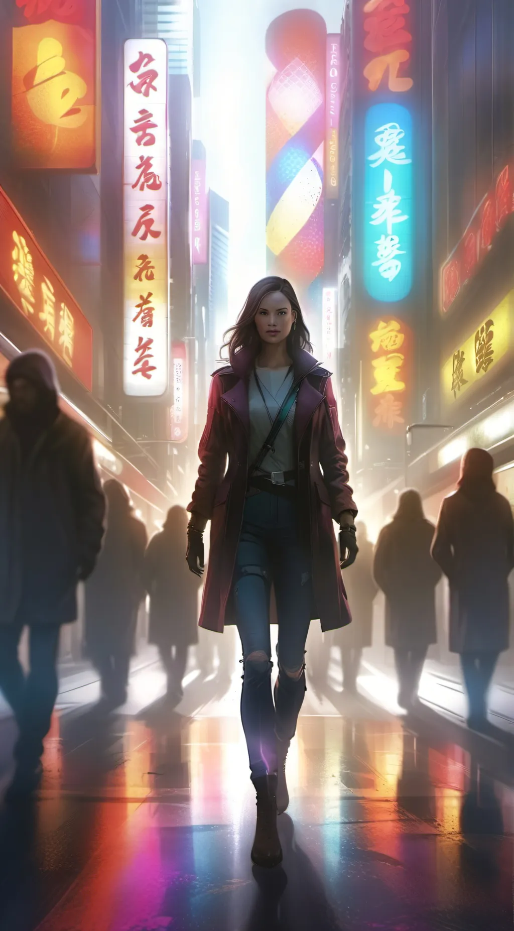 ai character: Your twin background